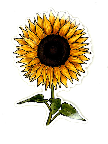 Sunflower Sticker