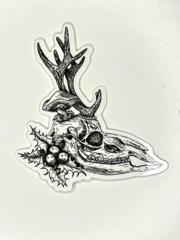 Deer Skull Sticket