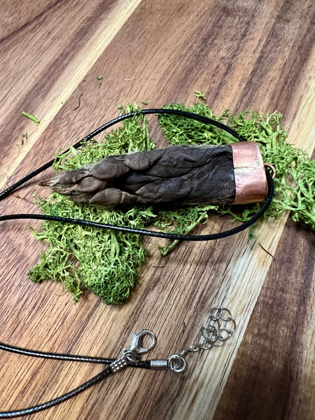 Raccoon Paw Pendant