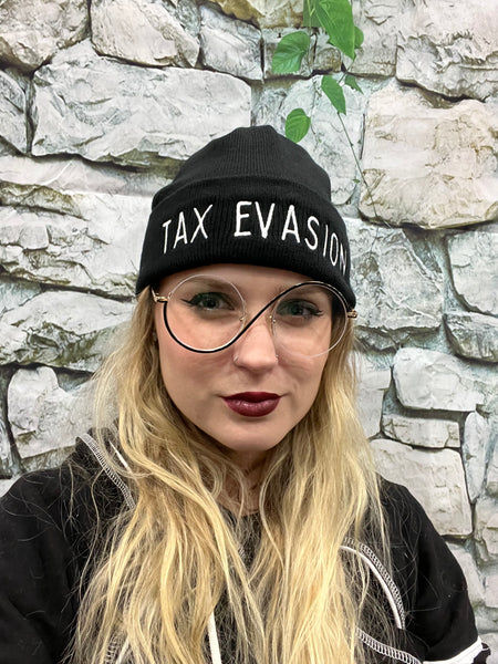 Tax evasion beanie
