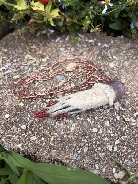 Raccoon Paw Pendant 💅🏻💅🏻💅🏻